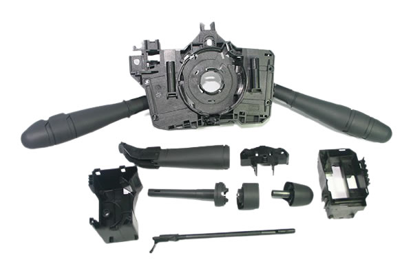 Control box under steering